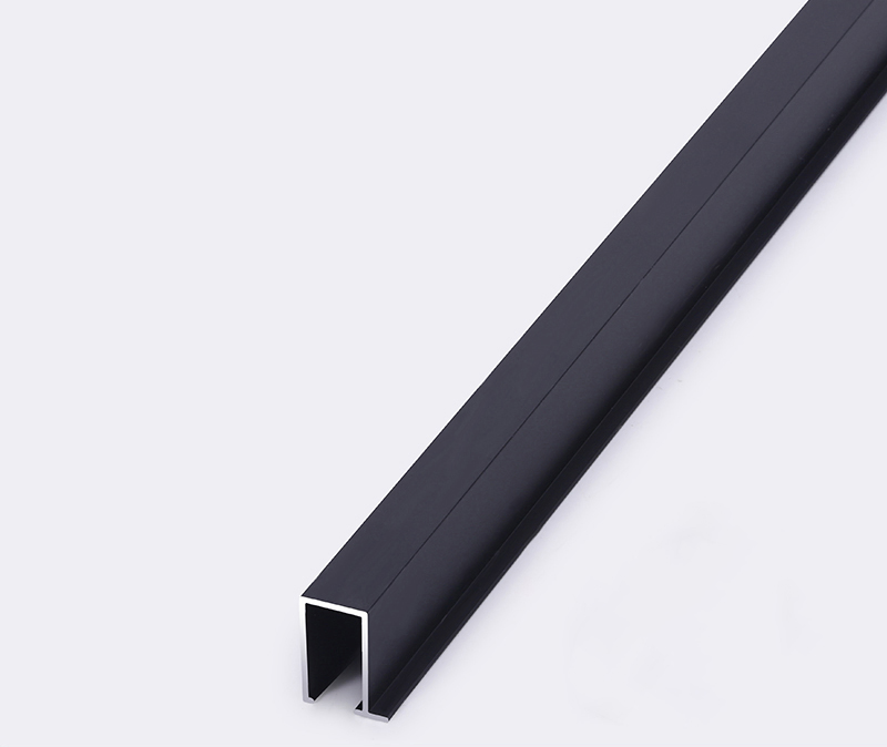 Wholesale Aluminum Wall Panel Profile Foshan Source Factory Hero Metal Anodised Tile Trim U Shape Square Edging Strip for Tiles