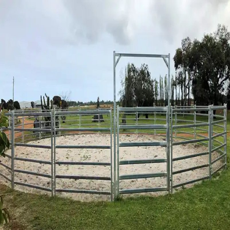 Animal Barrier Fence No Dig Garden Rustproof Metal Wire Dog Ground Stakes Fence Iron Garden Fences