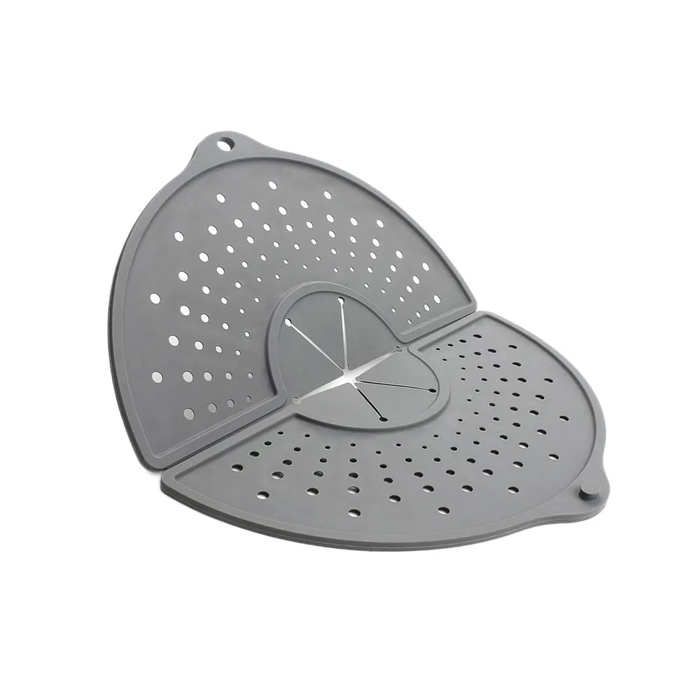 Splatter Frying Pan Splash Guard Safety Foldable Oil Splash Cover Kitchen Accessory