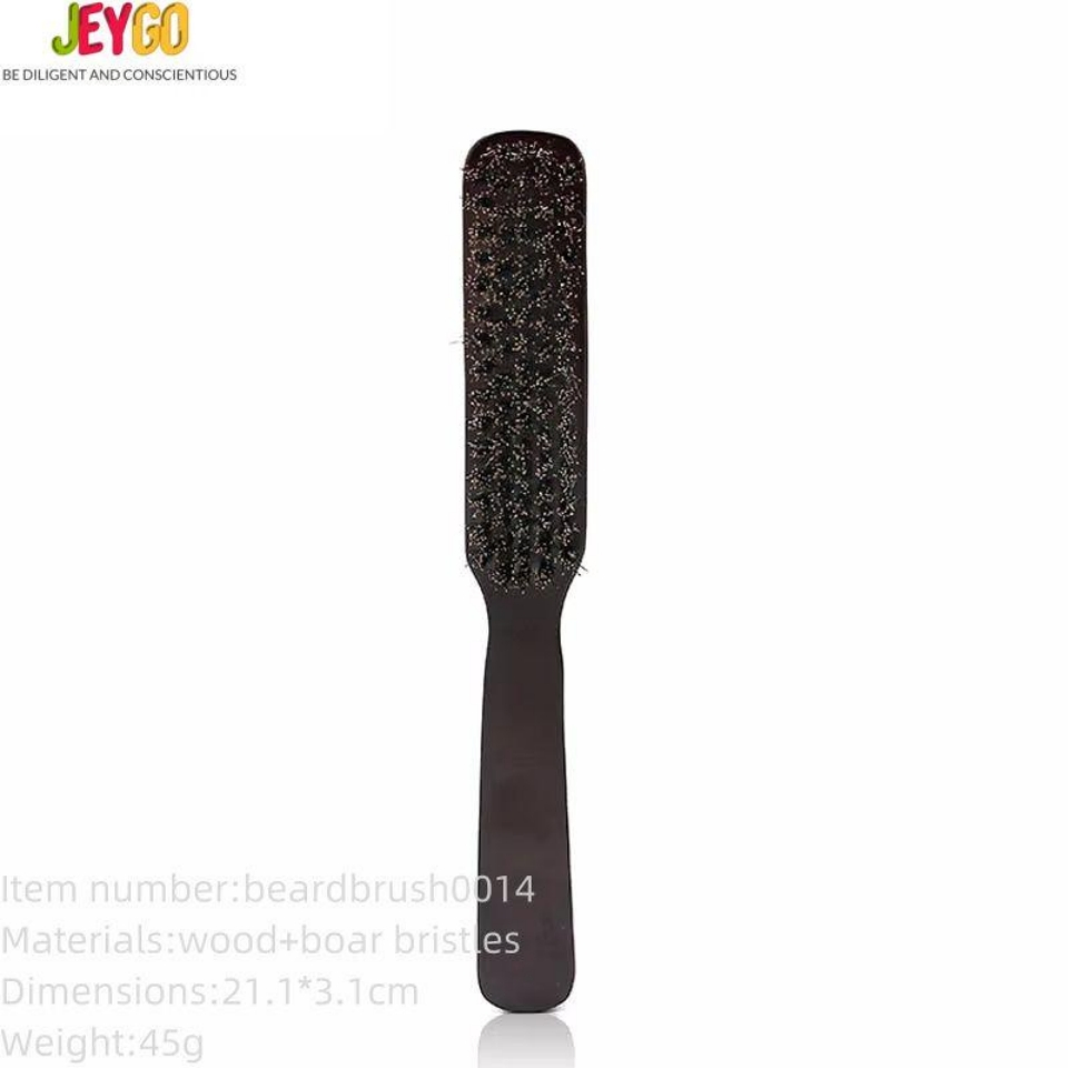 Natural Eco-Friendly Wooden Handle Men's Beard Cleaning Brush