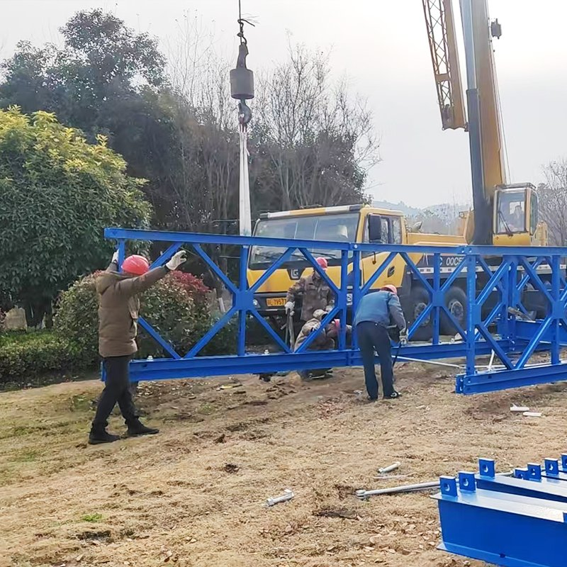 Steel Walkway Bridge for Pedestrians with Model CB200 Standard