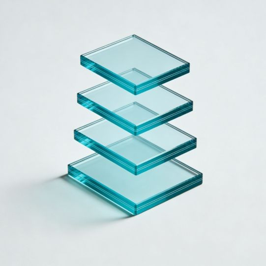 Anti-UV Weather-Resistant Laminated/Sandwich Glass for Exterior Wall