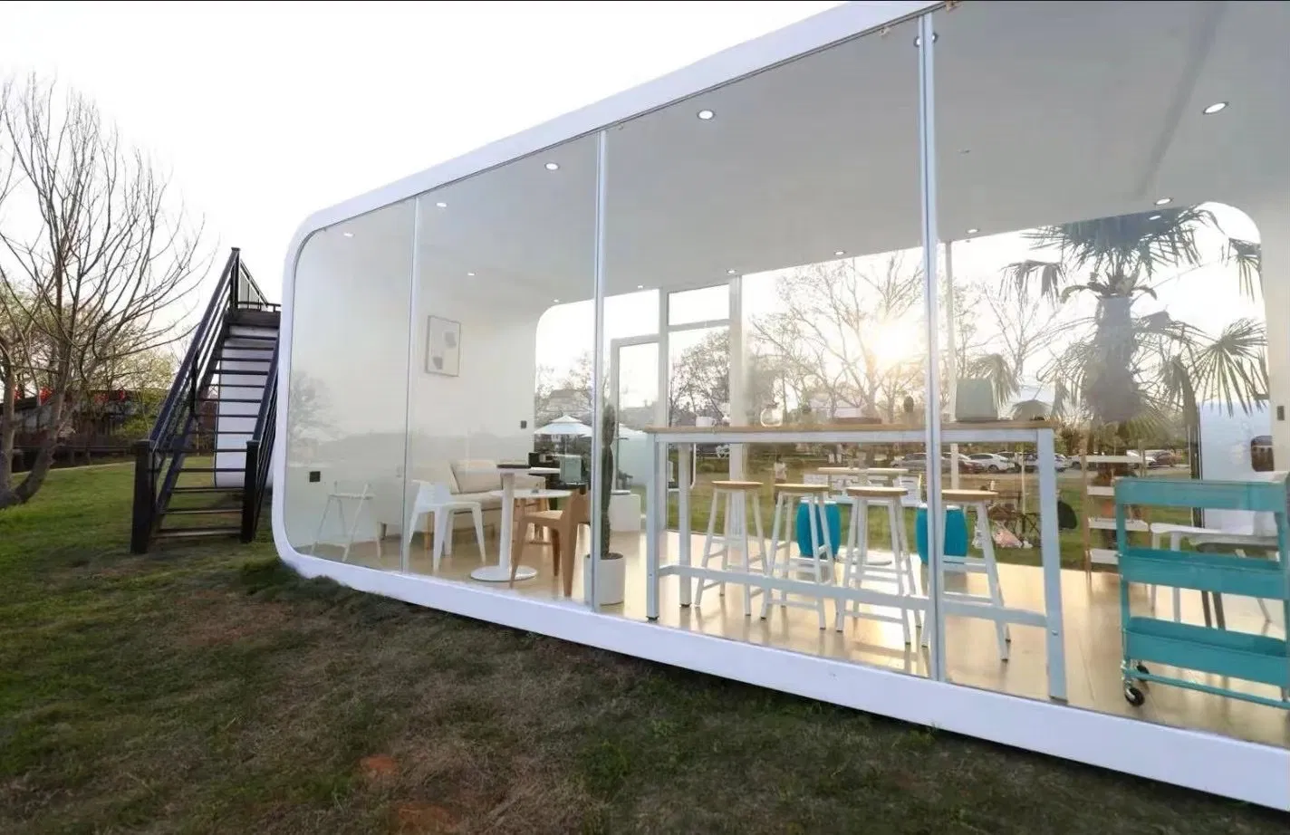 Best Quality Office Prefab House Tiny House Pod Apple Cabin for Living or Office or Store or Hotel