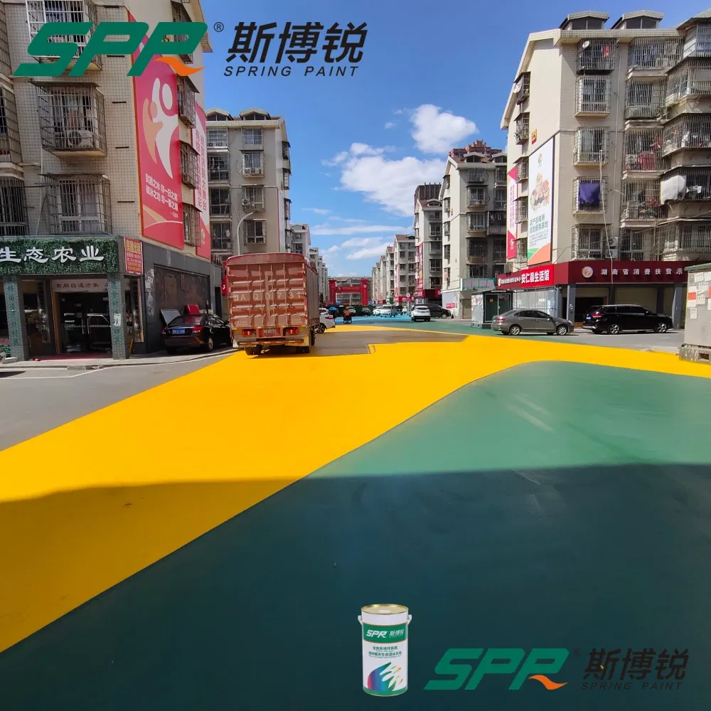 Curing Fast Asphalt Pavement Color-Changing Floor for Botanical Gardens