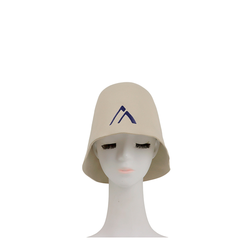 Colorful Sauna Hat 100% Merino Wool Sauna Caps Customized Logo Casual Applicable Sauna Hats