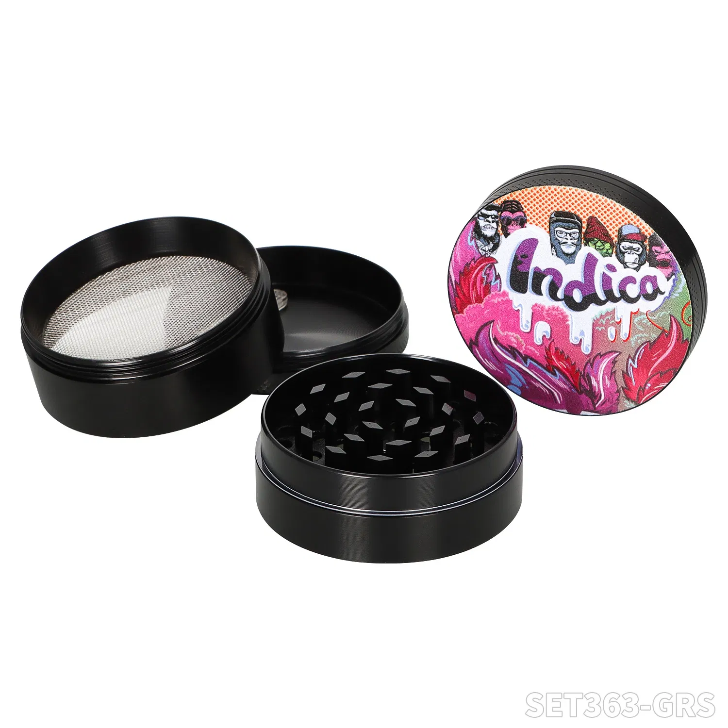 Cigarette Set Storage Kit Cigarette Tray Horn Tube Ashtray Smoke Grinder Seal Tank Set