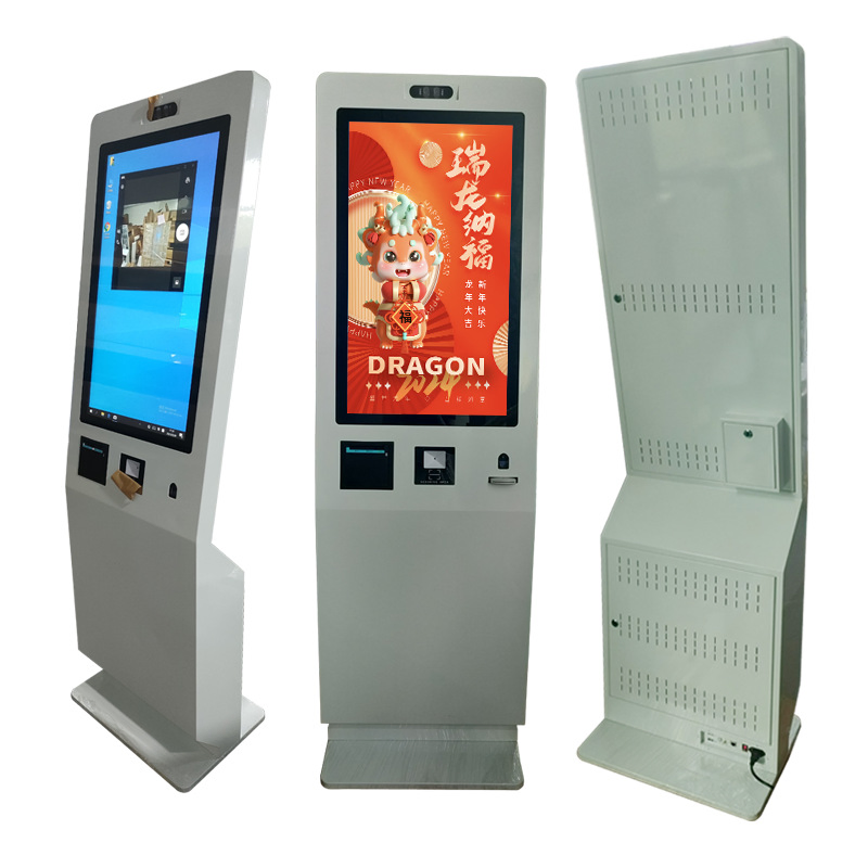 Touch 22inch Self Ordering Machine Touchscreen Self Service Payment Kiosk Stands for Mall Restaurant