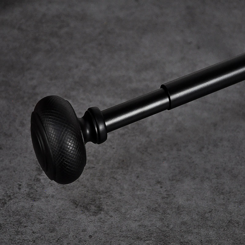 Fashion Design Curtain Pole Aluminium Metal Roman Curtains Rod