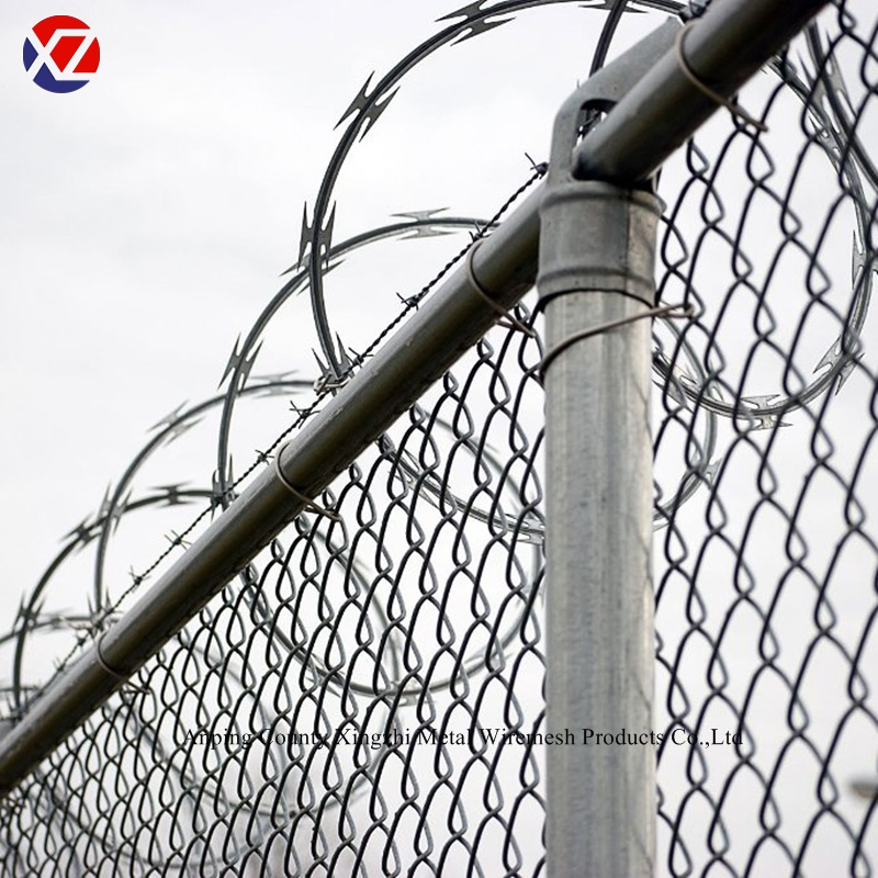 Galvanized/PVC Coated Chain Link Fence