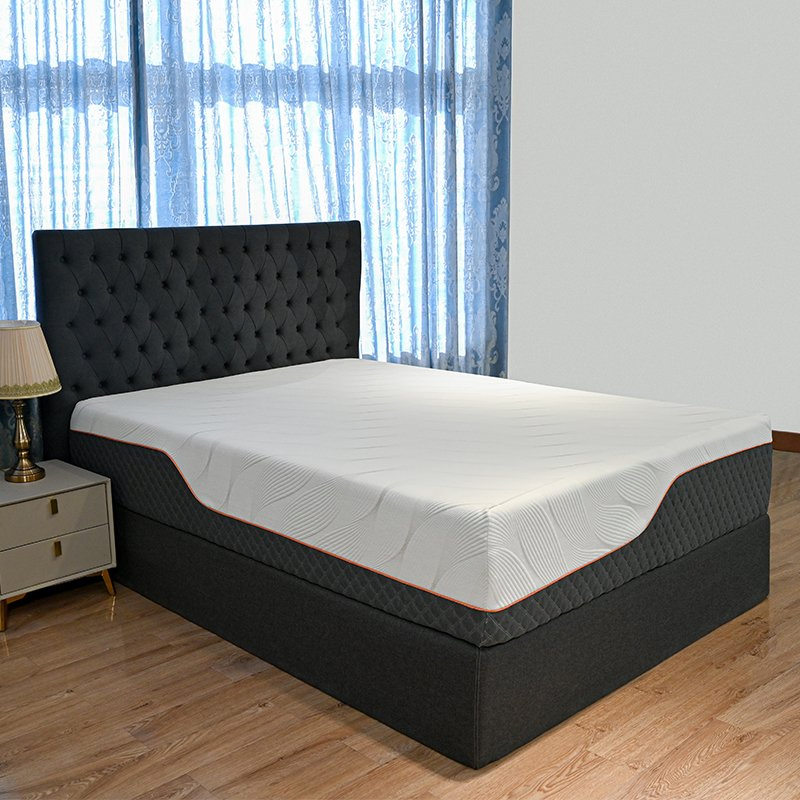 Gel Memory Foam Mattress Matelas Vacuumed in a Box