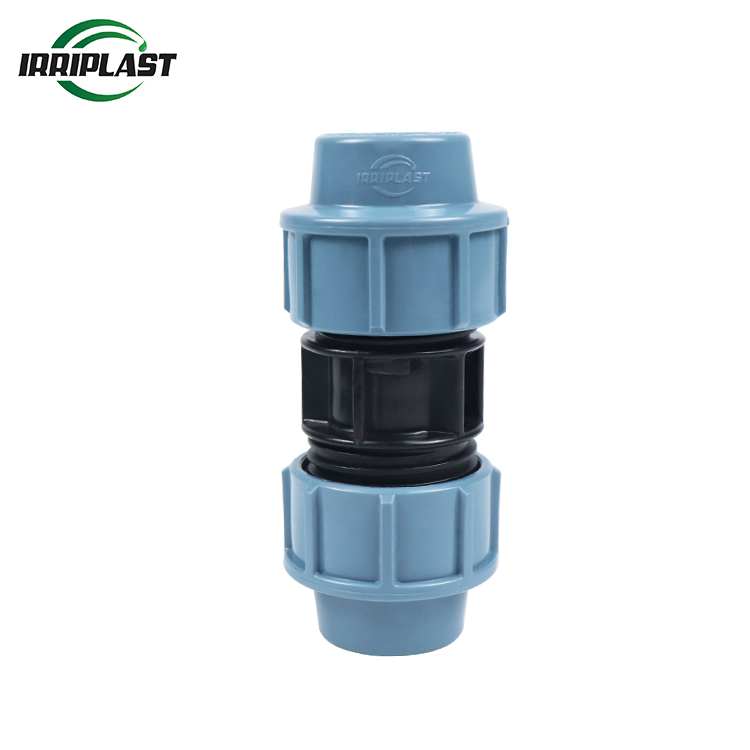 Irriplast Factory Manufacture High Quality HDPE Plastic Pipe Fitting Pn16 Coupling