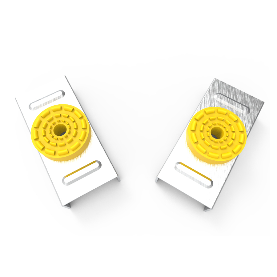 Soundproof Track Resilient Sound Isolation Clips Soundproofing Clips Sound Isolation for Wall Ceiling Drywall Floor Acoustic