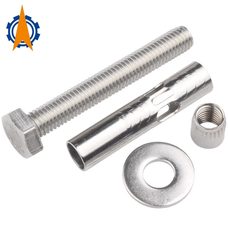 M6 M8 M10 M12 Concrete Anchor Bolt Stainless Steel Expansion Hexagon Anchor Bolt