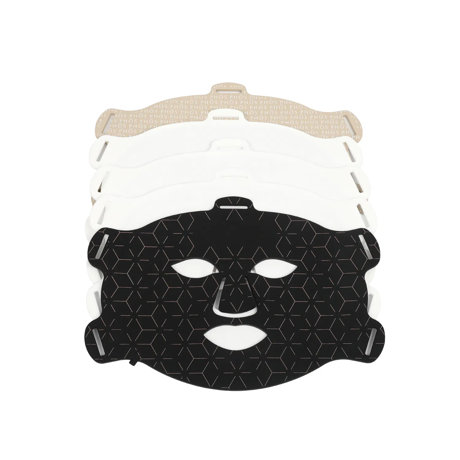 Customizable High Quality LED Light Therapy Facial Masks Medical Grade Silicone