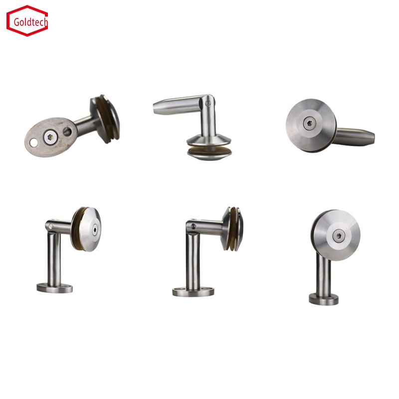 Hot Sale Solid Stainless Steel Safety Glass Door Connector Canopy