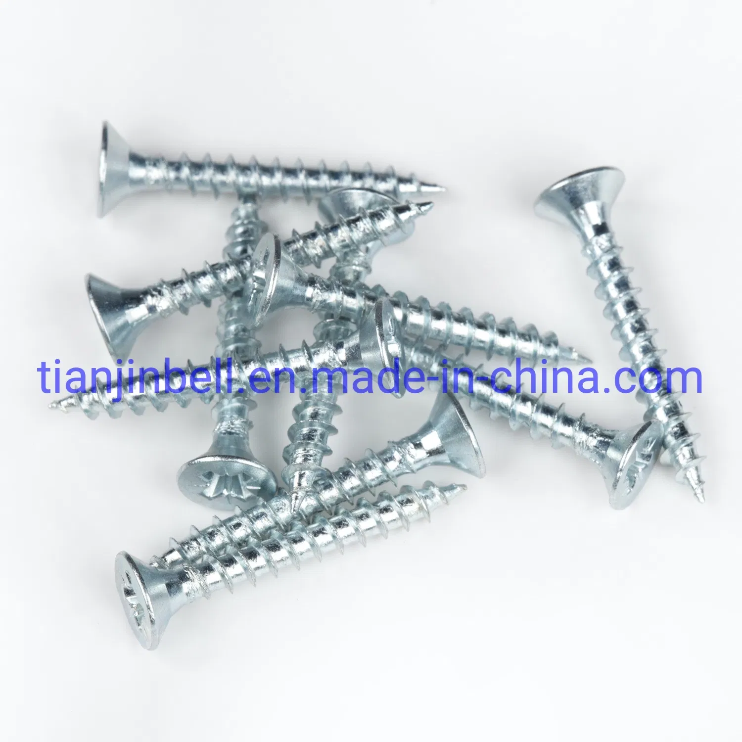 High Quality Screw Manufacturer Galvanized Gypsum Drywall Screws for Metal and Wood Zinc Plated