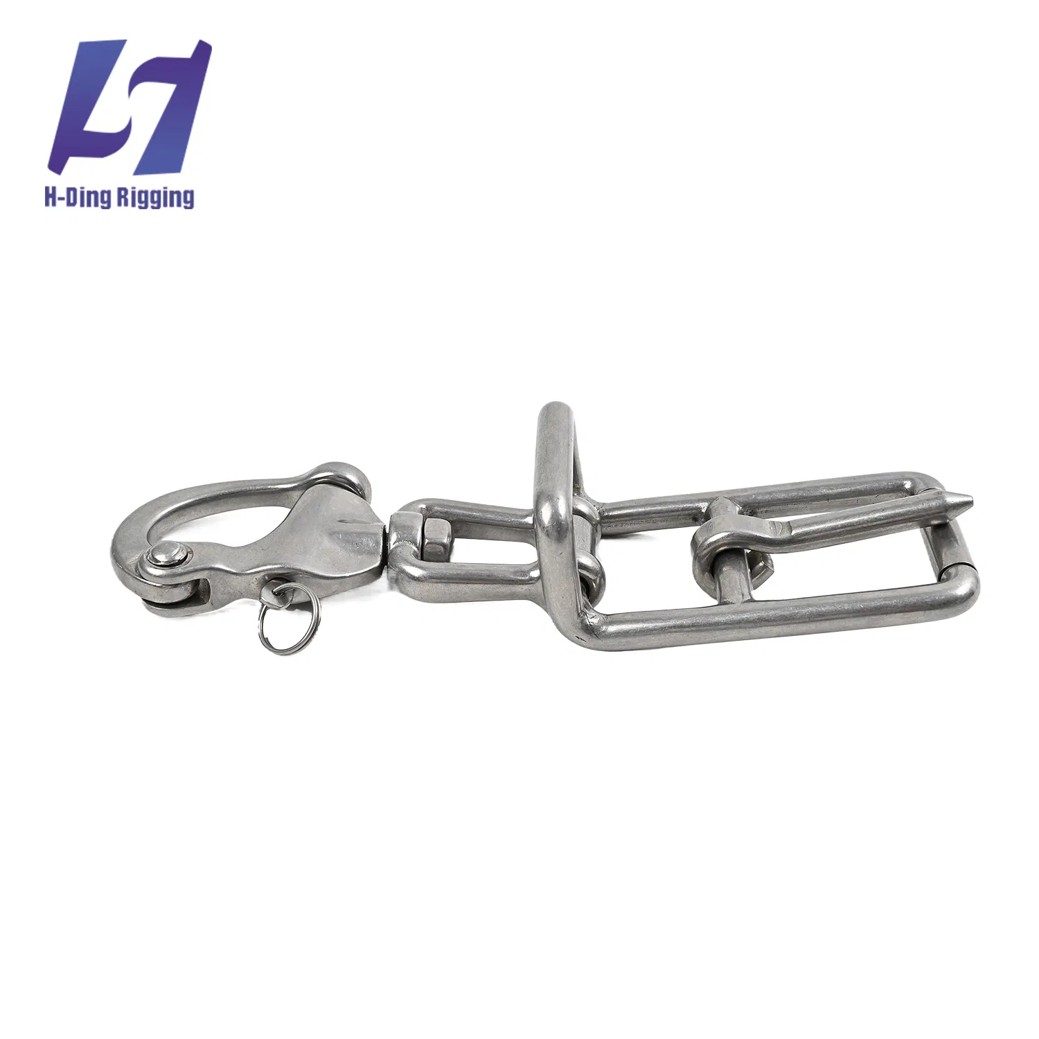 Horse Buckle Anchor Shackle 304 316 Stainless Steel French Tug Jaw Swivel Clip