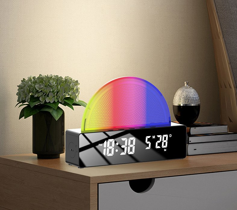 Colorful Alarm Clocks, Sunrise Wake-up Clocks, Students Wake-up Alarm Clock