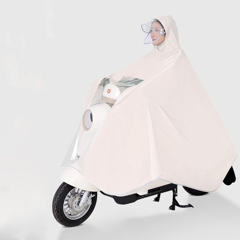 Reflective Motorcycle Rainwear for Safe Riding with Compact Storage Feature