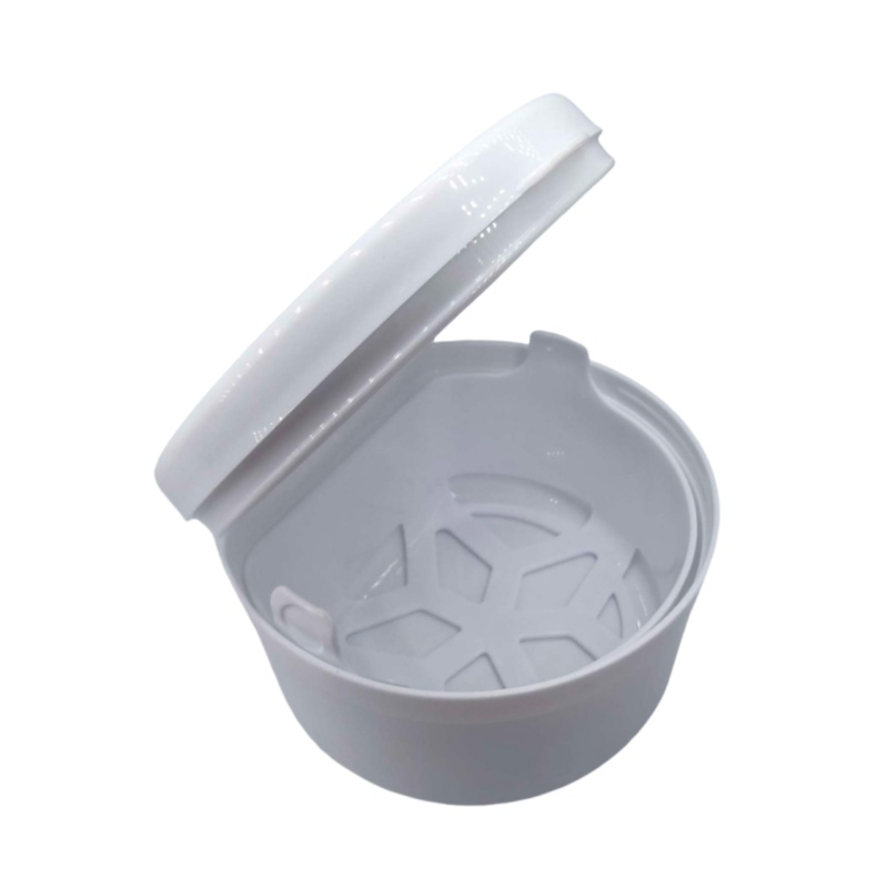 Hot Selling Dental Denture Box Case Denture Use Mouthpiece Retainer Case