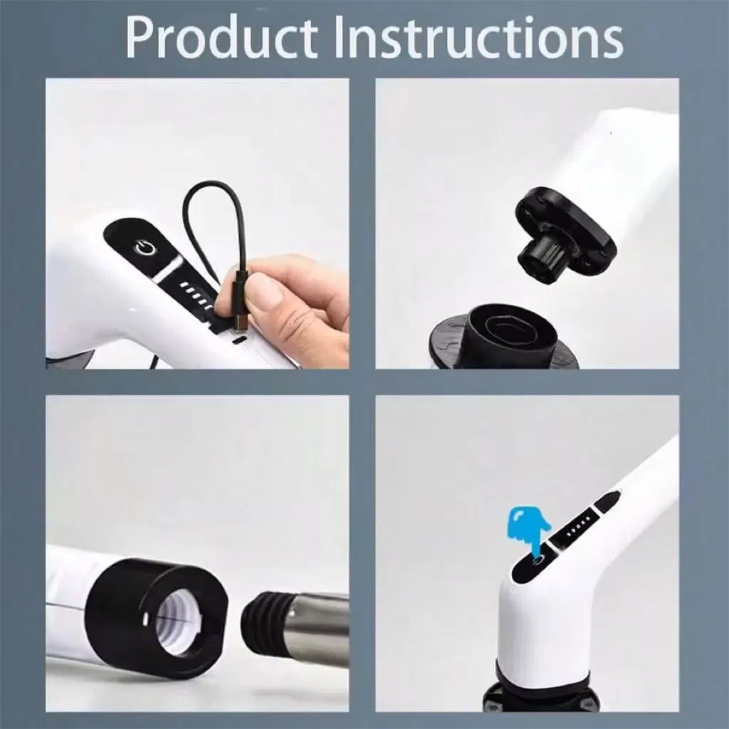 Щетка для глубокой чистки 7 в 1 со сменными насадками