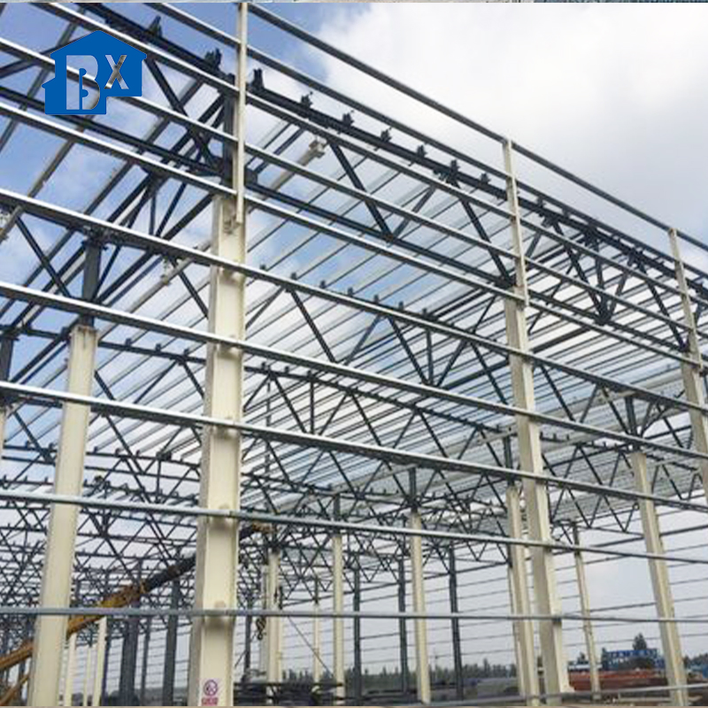 Construction of Large and Spacious Container Metal Prefab Frame Warehouses, Workshops, Factories and Steel Sheds Prefabricated Light Steel Structure Workshop
