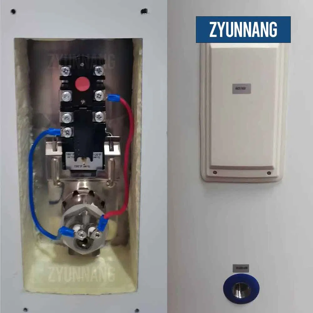 316L Stainless Steel Storage Tank with Inox304 Heat Exchanger Coil for Stove