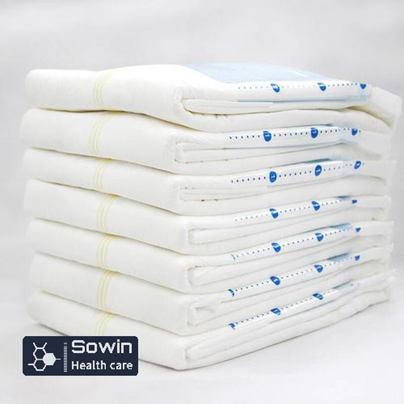 Elastic Surround PE Non-Woven Backsheet Adult Diaper with Frontal
