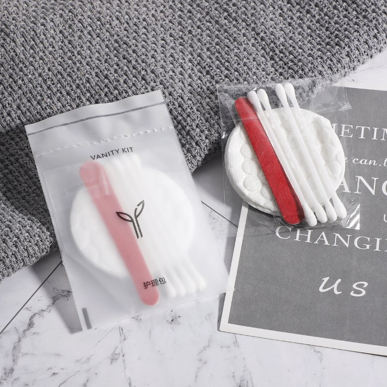 High-Quality Custom Disposable Hotel Toiletries Set, Including Hotel Toothbrush, Toothpaste, Shower Cap, Care Kit, Shampoo