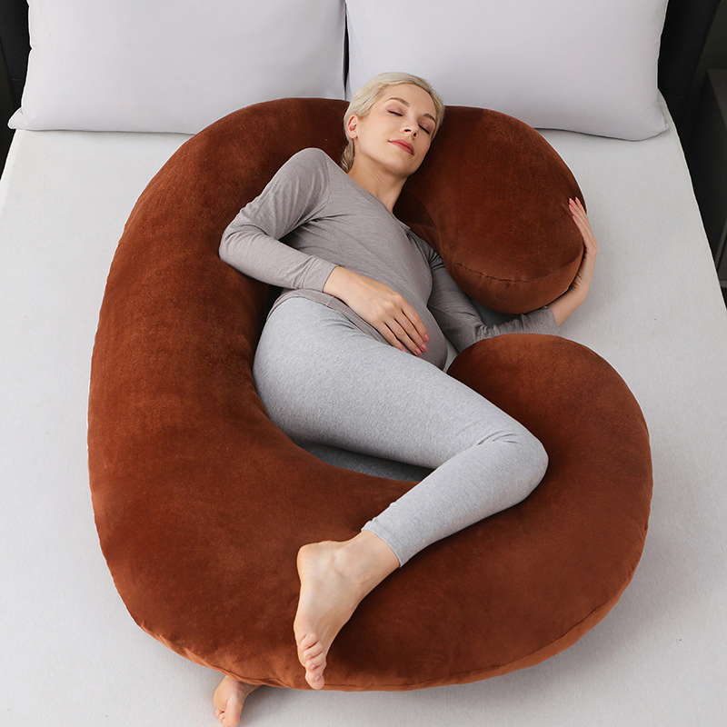 Pregnancy Pillows, U Shaped Body Maternity Pillow with Removable Cover
