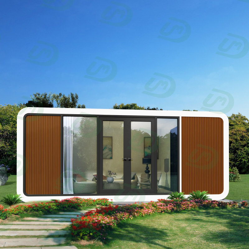 Prefabricated Outdoor House Capsule Meeting Cabin Working Music Studio Office Pod Hotel