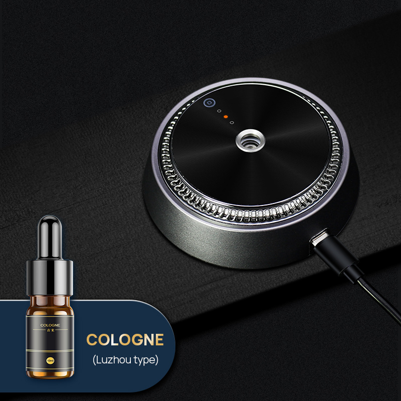 Wholesale Mini USB Portable Car Bluetooth Air Freshener Purifier Aroma Scent Essential Oil Humidifier Diffuser Fragrance Machine