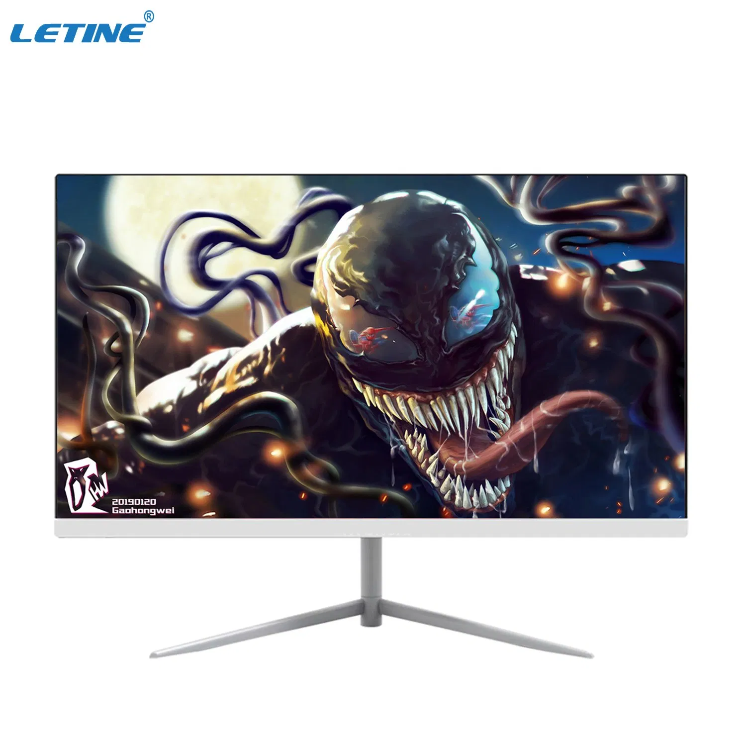 16: 9 Wide Screen LCD Display 27 Inch Gaming Monitor 75Hz OEM PC Monitor