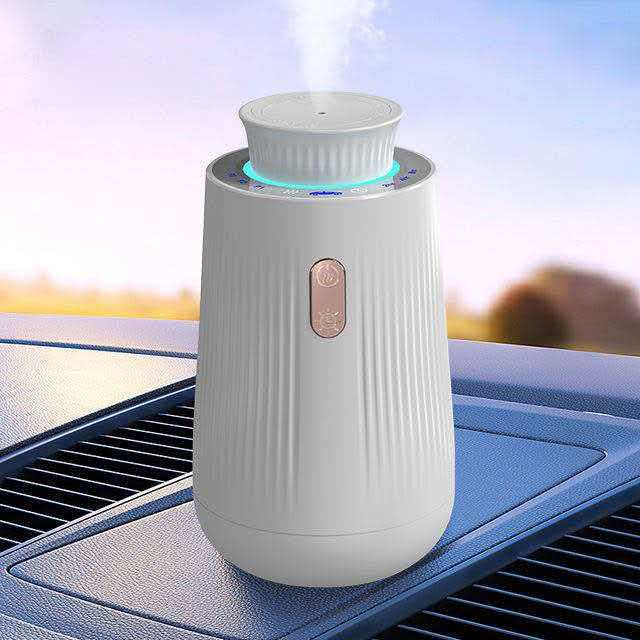 Portable Car Aroma Diffuser / Essential Oil Diffuser - Rechargeable & Wireless Mini Diffuser
