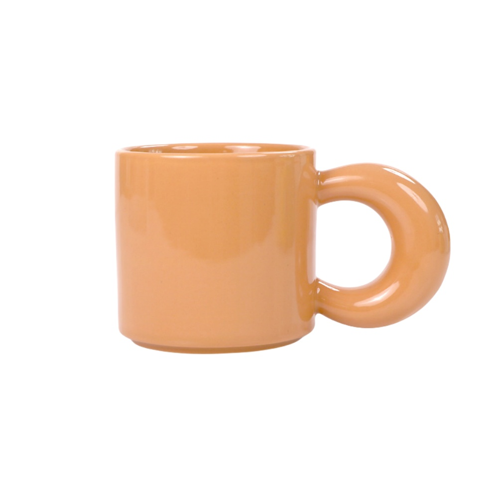 Custom Fine Bone China Mug Ceramic Sublimation Mug 300ml Coffee Mug with Handle