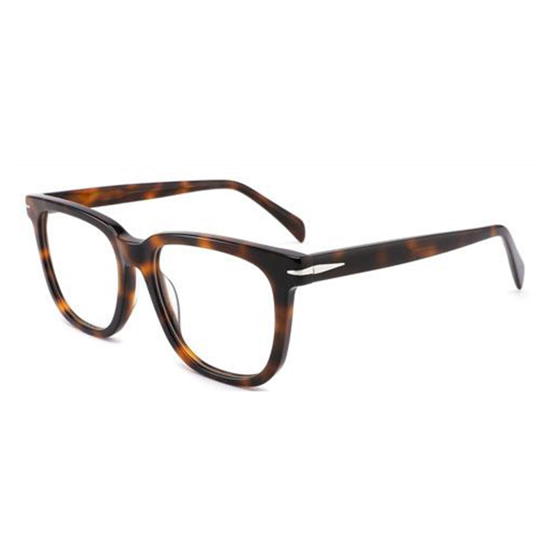 Competitive Spectacle Acetate High Quality Durable Square Men's Style Basis Optical Frames