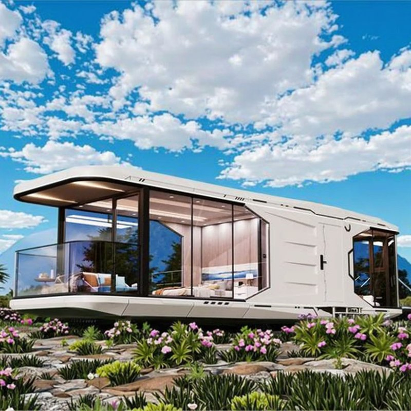 Modern Designed Quick-Deploy Capsule House Modules for Emergency Housing for Warehouse Villa Hotel Apartment