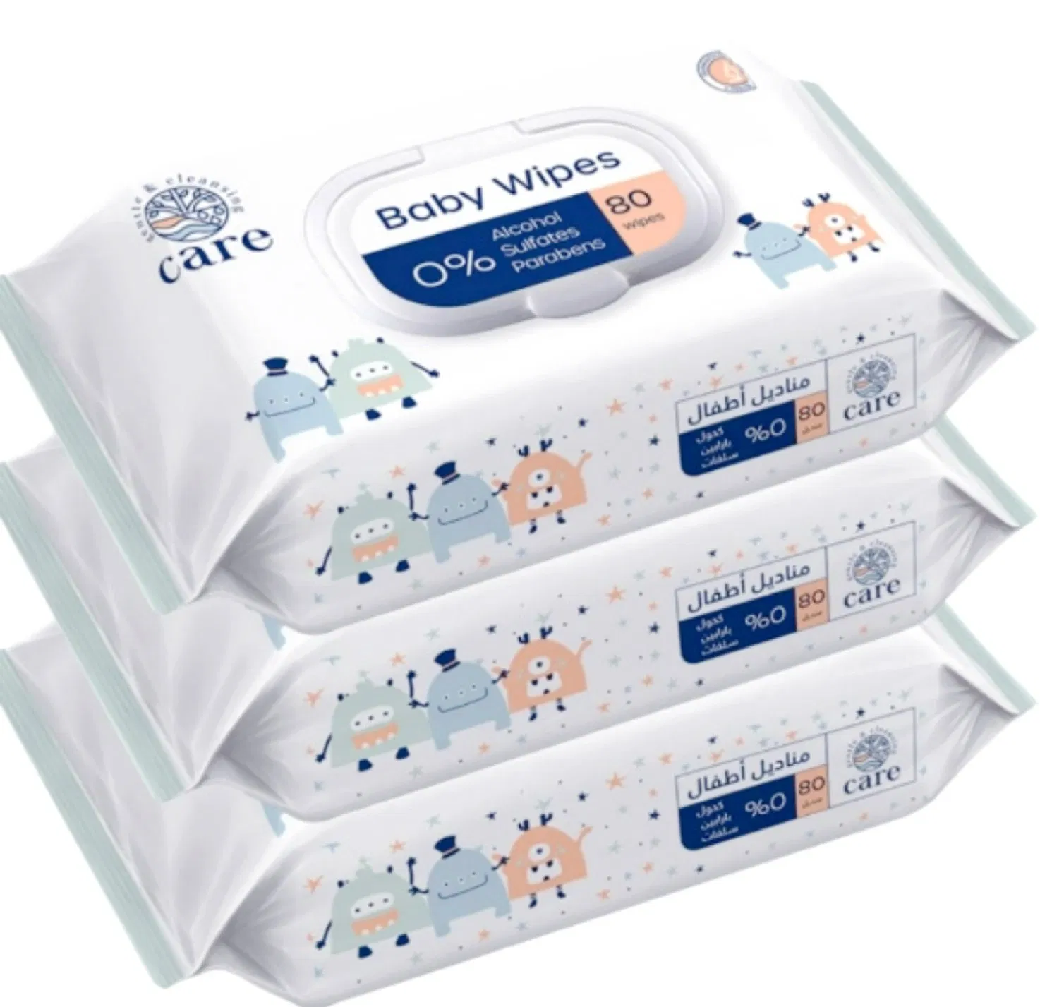 Economical and Eco-Friendly Biodegradable Baby Wipes OEM Personal Customized Infant Care Products Gentle Skin Cleaning Solutions Baby Wet Wipes