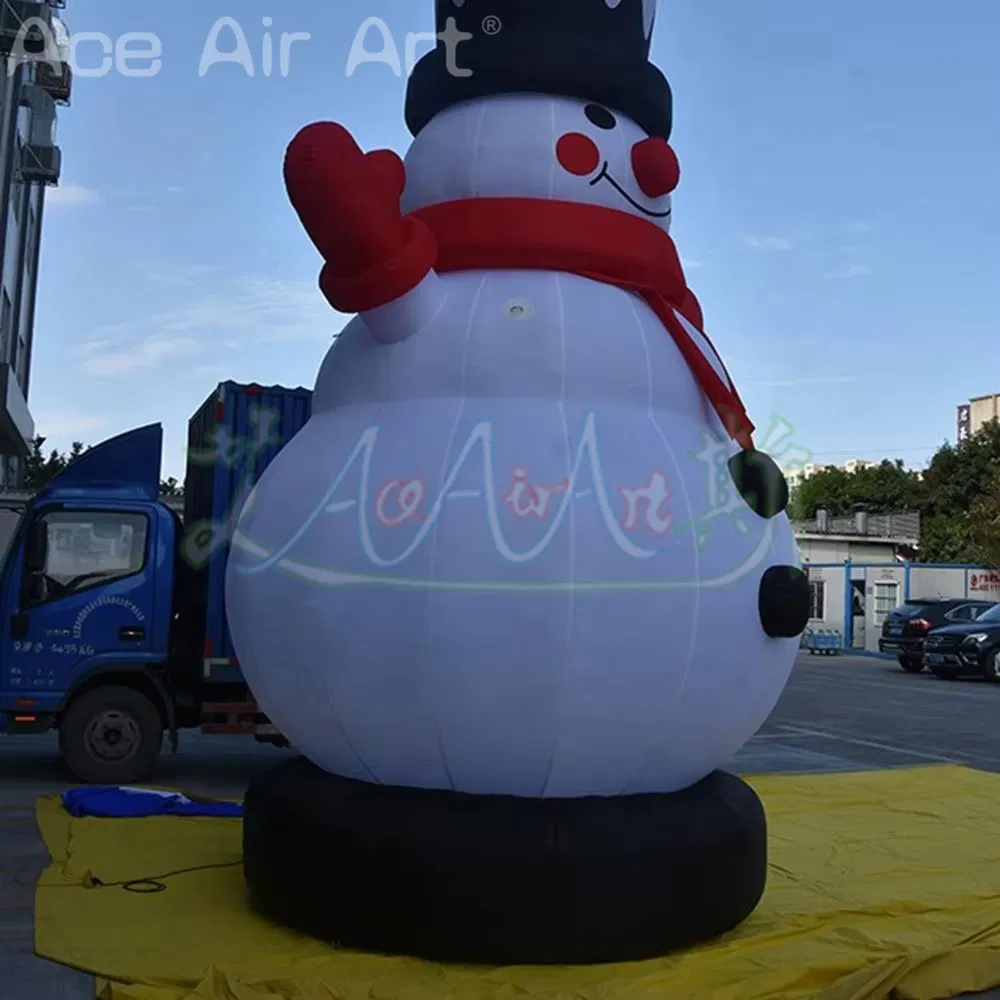 Outdoors Giant 6mh Inflatable Snowman for Merry Christmas Home Yard Garden Decoration