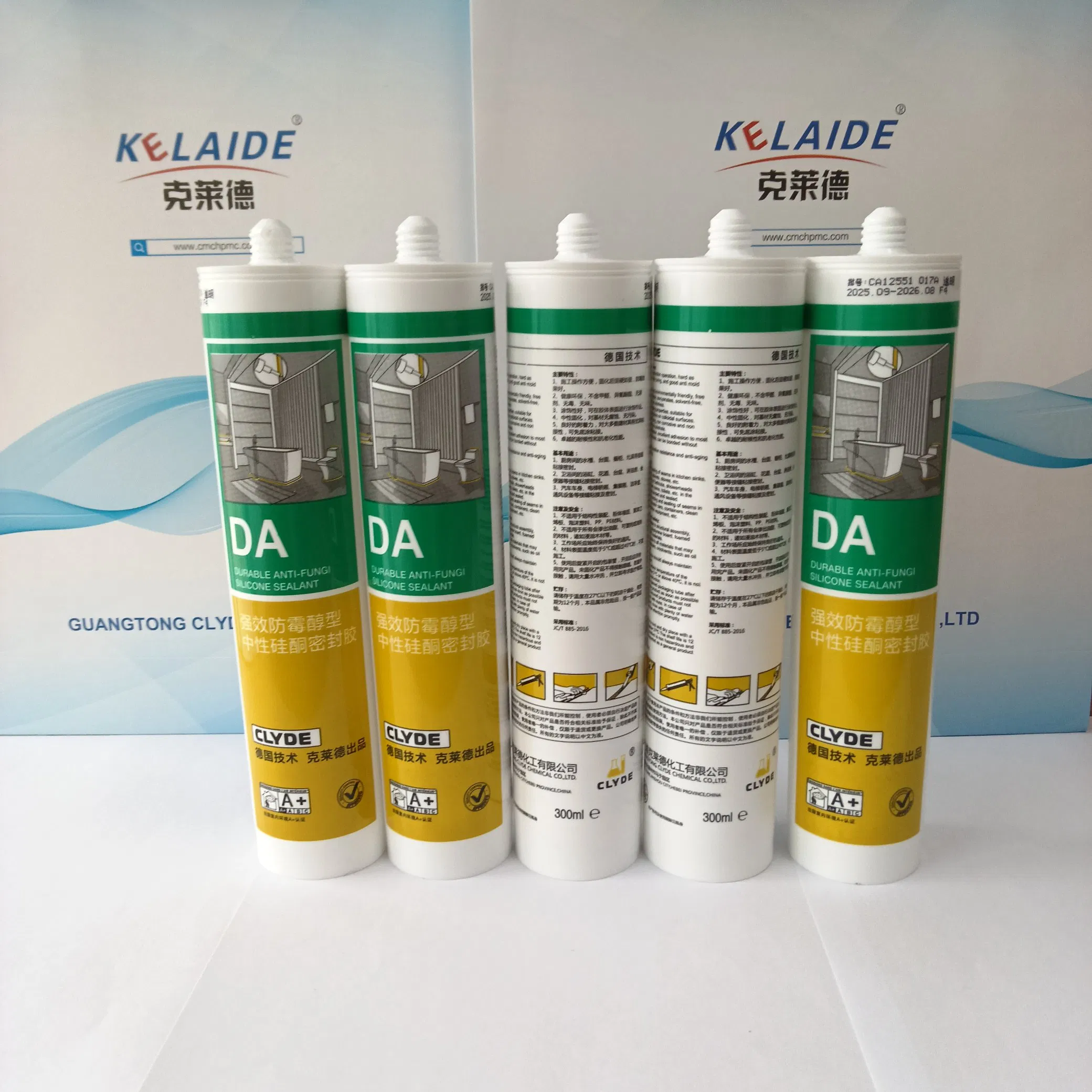 High Quality Construction Neutral Strong Adhesive Household Waterproof White Transparent Silicone Sealant
