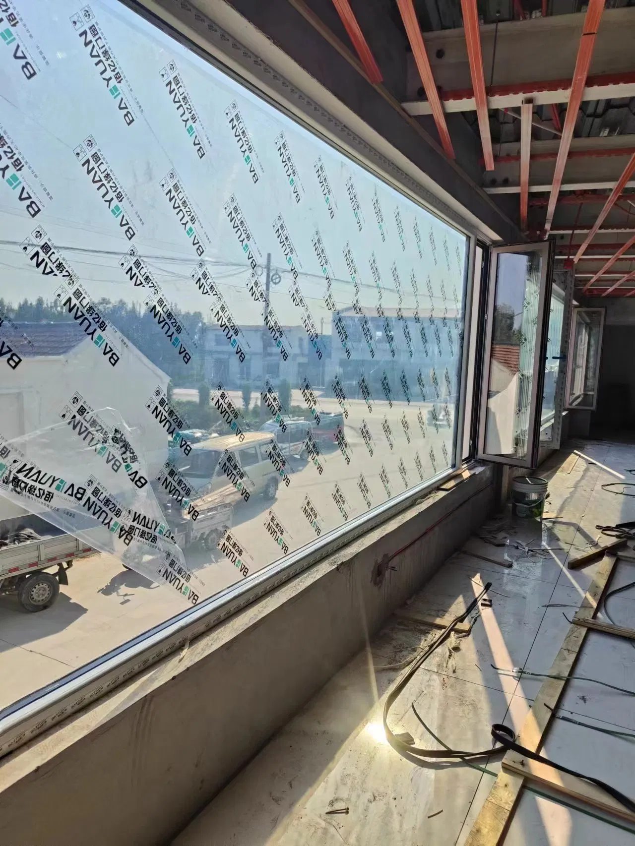 German Hardware Thermal Insulation Loe-W-E Glass High Wind Pressure Resistance Aluminium Casement Window Customization