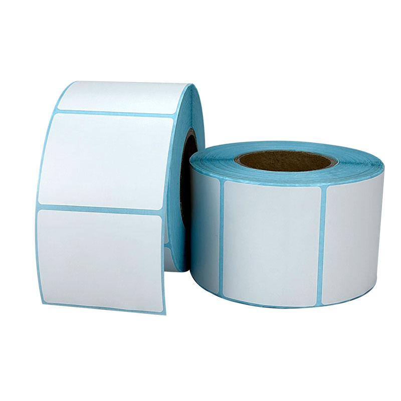 Wholesale Customizable Size Special Stacked Label Barcode Thermal Sticker Self-Adhesive Label