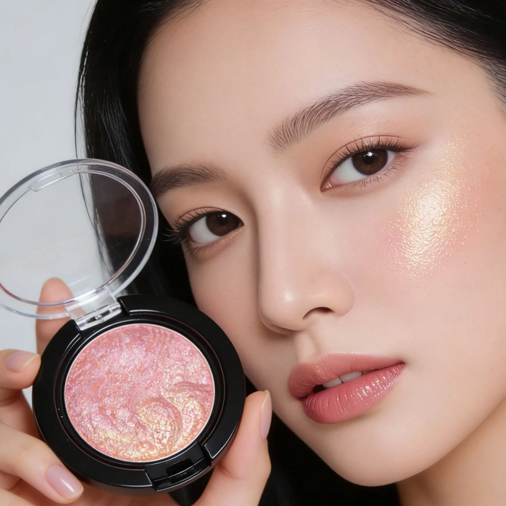 Optical Chameleon Highlighter Powder Private Label OEM ODM Waterproof Long Lasting Makeup Manufacturer