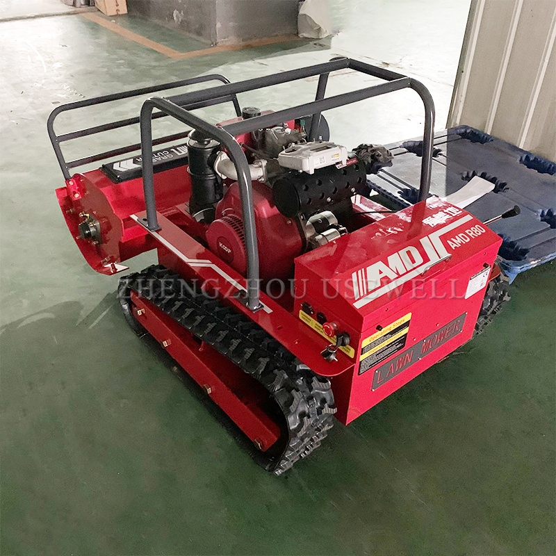 Робот-газонокосилка нулевого поворота, ширина скашивания 80-120 см