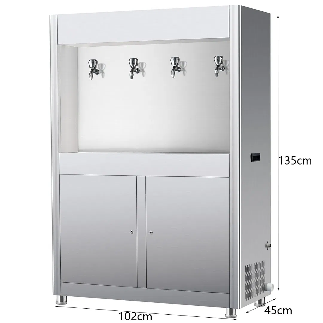 High-Efficiency Stainless Steel Water Cooler with 5-Stages UF System