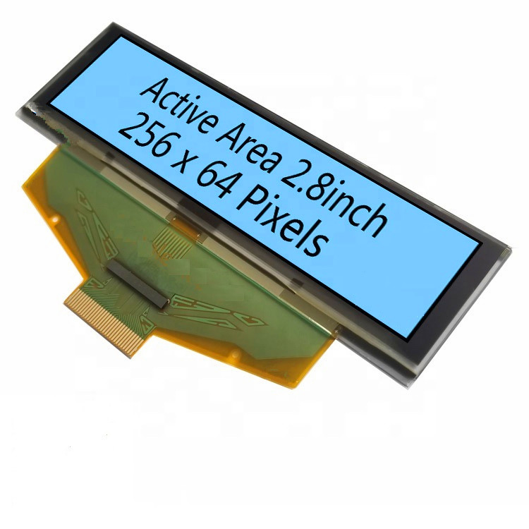 2.8 Inch OLED Display Module with Touch Panel Interface 50 Pin Small Size Display