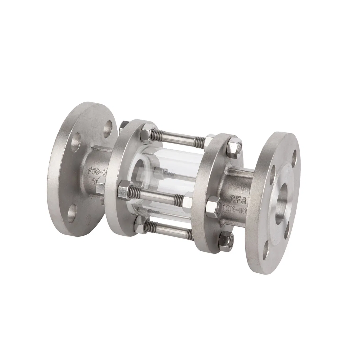 Premium Stainless Steel Flange Sight Glass for Pipe Applications