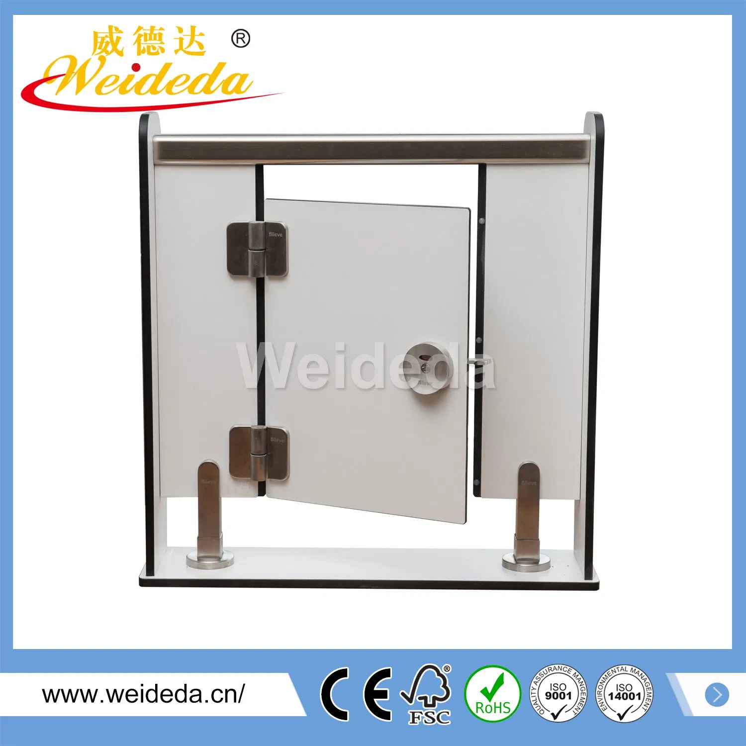 12mm Compact Laminate Toilet Door Panel