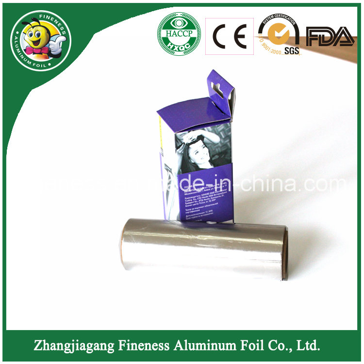Fashion Packing Aluminium Foil Rolls for Hairdressing Small Aluminum Roll Salon Hair Using