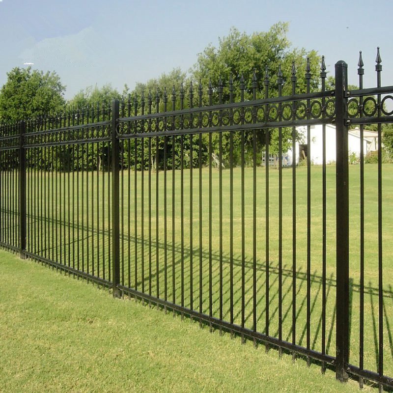 Outdoor Metal Cladding Panels Tubular Fence Environmentally Friendly